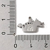 Non-Tarnish 304 Stainless Steel Pendants STAS-L022-327P-3