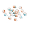 Opaque Spray Painted Glass Beads X1-GLAA-G118-01M-1