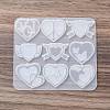 Valentine's Day Theme DIY Pendant Silicone Molds SIL-F016-03B-4