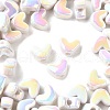 UV Plating Opaque Acrylic Beads MACR-F083-12G-1