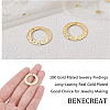 Brass Links Connectors KK-BC0006-39G-NF-4