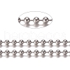 304 Stainless Steel Ball Chains CHS-E021-13M-P-1