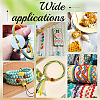   6 Rolls 6 Colors Braided Nylon Thread NWIR-PH0002-07A-5