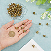 DICOSMETIC 50Pcs Hollow Tibetan Style Alloy Pendants FIND-DC0005-70-3