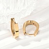 304 Stainless Steel Polishing Effect Hoop Earrings EJEW-M001-38G-3