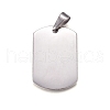 Tarnish Resistant 304 Stainless Steel Pendants STAS-I135-34P-1