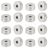 Beebeecraft 50Pcs 304 Stainless Steel Ear Nuts STAS-BBC0005-86A-1