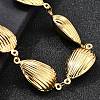 304 Stainless Steel Link Bracelets for Women BJEW-P354-04A-G-2