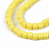 Handmade Polymer Clay Beads Strands CLAY-N008-061-07-3
