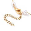 PVD Vacuum Plating 304 Stainless Steel Beaded Necklaces NJEW-E064-02G-4