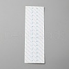 30 Position Paper Embroidery Floss Organizer Cross Stitch Plate FIND-WH0126-28C-2