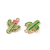 Brass Alloy Pendants KK-R226-14G-2