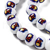 Printing Glass Beads for Necklaces Bracelets Making GLAA-B020-02A-10-4