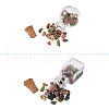 Glass Wishing Bottle Decorations AJEW-TA0017-19-3