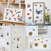 8 Sheets 8 Styles PVC Waterproof Wall Stickers DIY-WH0345-097-6