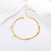 Elegant Brass Multi-layer Bracelets PD1340-2