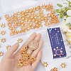 SUNNYCLUE 100Pcs Tibetan Style Alloy Bead Caps FIND-SC0009-85G-3