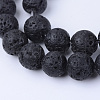 Natural Lava Rock Beads Strands X-G-Q462-10mm-24-1