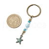 Alloy Conch Pendant Keychains KEYC-JKC01225-02-3