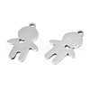 Non-Tarnish 201 Stainless Steel Pendants STAS-T044-268P-3
