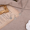 3 Sets 3 Styles Tibetan Style Alloy Pendants TIBEP-PJ0001-04-9