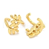 Brass Cuff Earrings for Women EJEW-C104-123G-2
