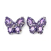 Handmade Polymer Clay Rhinestone Beads CLAY-NH0001-11C-1
