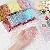 Olycraft 150G 15 Colors Detachable Plastic Beads DIY-OC0012-61-3