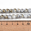 Baking Painted Glass Beads Strands X1-DGLA-N003-8mm-B01-5