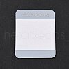 Paper with Plastic Jewlery Display Cards CDIS-G009-04-1