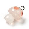 Spray Painted Luminous Resin Pendants RESI-A017-05D-5