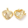 Rack Plating Brass Pendants KK-R146-08G-1