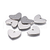 Tarnish Resistant 201 Stainless Steel Stamping Blank Tag Charms STAS-F207-26P-1