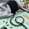 BENECREAT 1Bundle Polyester Elastic Button Looping Trim OCOR-BC0006-93A-5