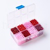 1 Box Mixed 6/0 Glass Seed Beads Round  Loose Spacer Beads SEED-X0050-4mm-03-2