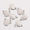 Hedgehog Alloy Pendants TIBEP-24043-P-NR-1