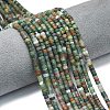 Natural Indian Agate Beads Strands G-P575-B02-4x2mm-1