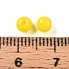 Opaque Solid Color Glass Beads GLAA-N007-4mm-A09-3