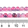 Dyed Natural White Jade Beads Strands G-T138-6mm-210-16-5