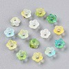 Frosted Transparent Acrylic Beads X-OACR-N137-72H-2
