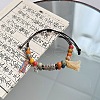 Ceramic Beads Braided Bead Bracelets FS-WGF5CE7-09-1