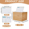  1Pc Bamboowood Boxes WOOD-NB0002-91-2