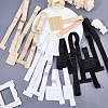 SUPERFINDINGS 6 Sets 6 Style Nylon Womens Low Back Bra Converter DIY-FH0006-51-4