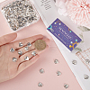 SUNNYCLUE 200Pcs Tibetan Style Alloy Charms FIND-SC0008-28-3