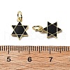 Brass Enamel Charms KK-Z114-13G-3