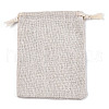 Cotton Packing Pouches Drawstring Bags ABAG-R011-9x12-2