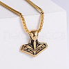 Anchor Punk Style Stainless Steel Pendant Men's Necklace Nightclub Accessory SZ0726-2-1