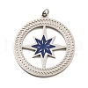 304 Stainless Steel Pendants STAS-O003-11P-1