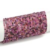 Natural Ruby Beads Strands G-P572-B01-2.5mm-2