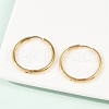 304 Stainless Steel Huggie Hoop Earrings EJEW-G272-02-20mm-G-5
